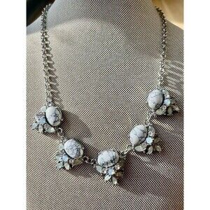 Loft Gray Statement Necklace